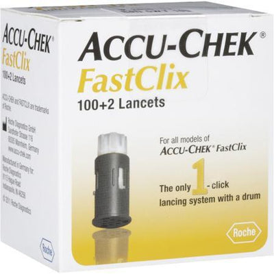 Accu-Chek FastClix Lancets 30G - 102 ct. - Total Diabetes Supply
