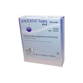 ConvaTec KALTOSTAT Fortex Calcium Sodium Alginate Dressing 4" x 4"- 10 each - Total Diabetes Supply
