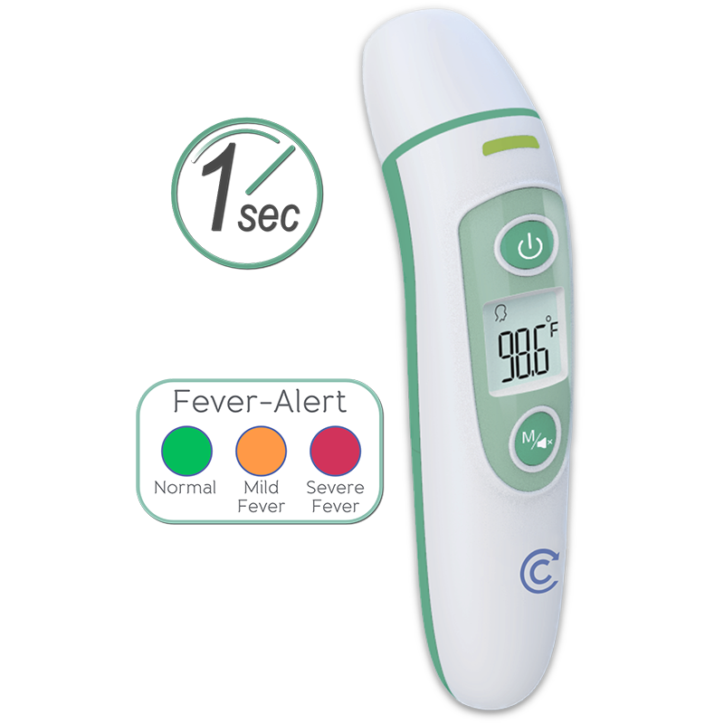 Clever Choice Duo Infrared Ear & Forehead Thermometer