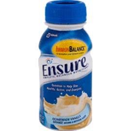 Abbott Nutrition Ensure Homemade Vanilla Shake Retail 8Oz Bottle - Total Diabetes Supply
