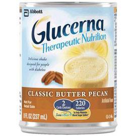 Abbott Nutrition Glucerna Shake Ready-to-Drink Classic Butter Pecan with Carb Steady 237mL Bottle, Gluten-free - One Each - Total Diabetes Supply
