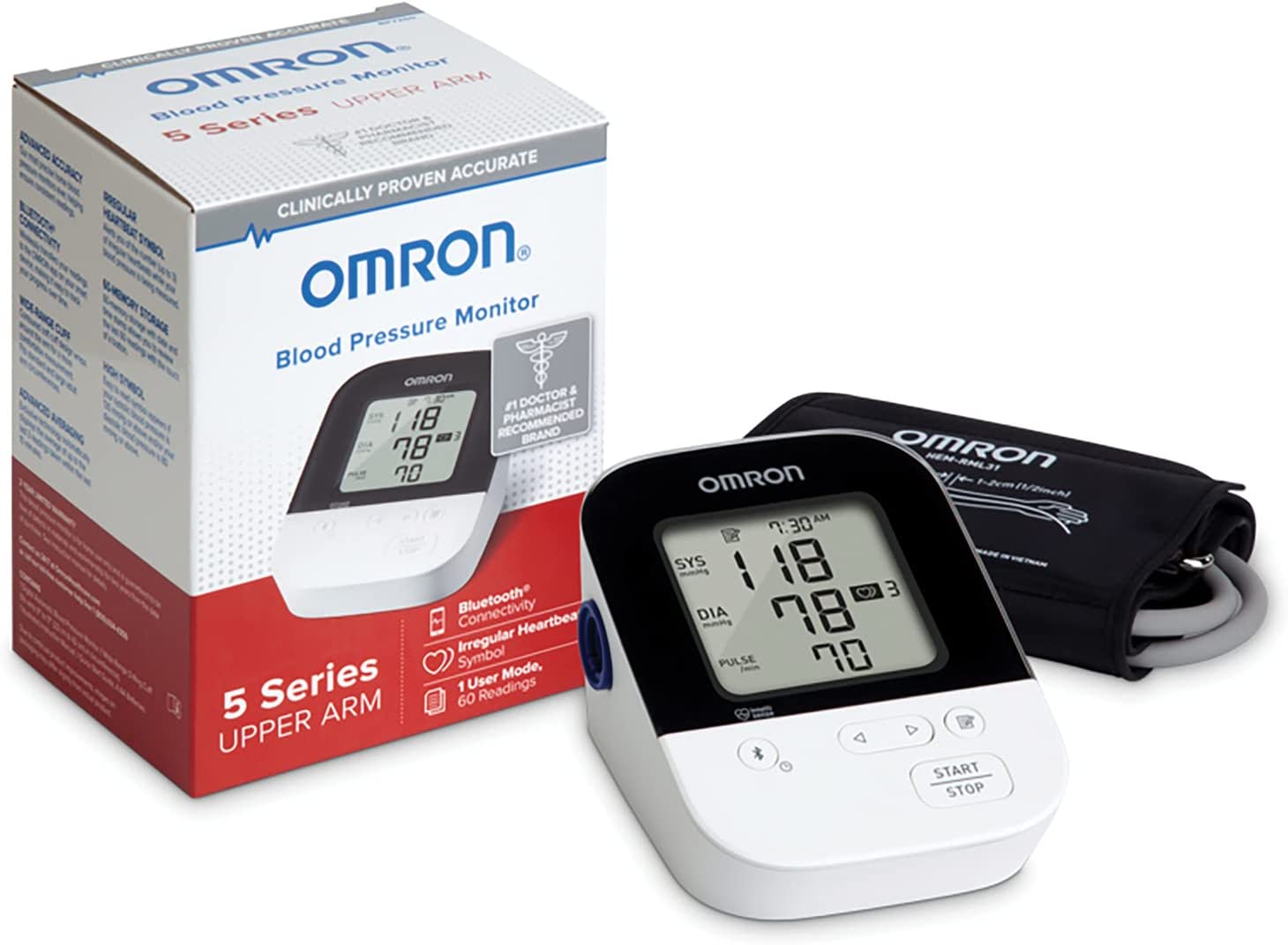 Most Accurate Home Blood Pressure Monitor 0 - 299mmHg