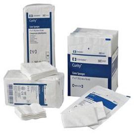 Kendall Healthcare Curity Sterile Cover Sponge, 2s, 4" x 4" - Tray of 50 - Total Diabetes Supply
