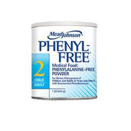 Mead Johnson Phenyl-Free 2 Metabolic Medlical Food Powder 1 lb Can