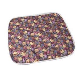 Salk Company CareFor Deluxe Designer Print Reusable Underpad 23" x 36", Floral Print Printed Top Sheet, Latex-free - One each - Total Diabetes Supply
