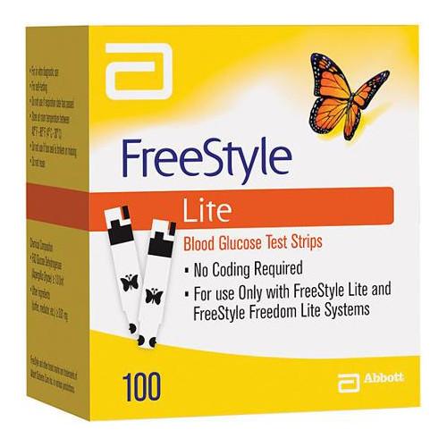 FreeStyle Lite Test Strips - 100 Ct. | Total Diabetes Supply