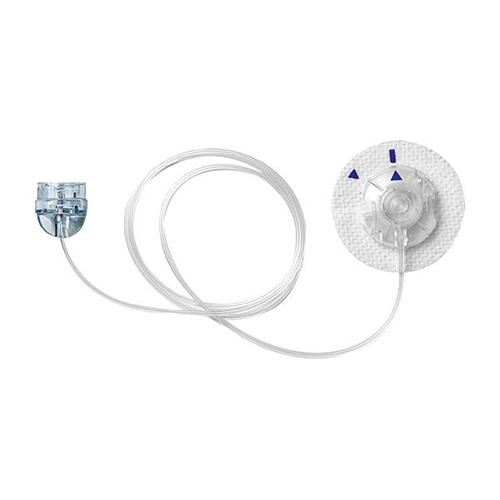 Medtronic MMT386I Quick-set Infusion Set 32" L Tubing, 9mm Cannula, Clear, 90° Insertion Angle