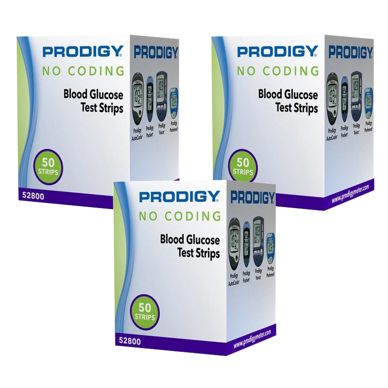 Prodigy No Coding Glucose Test Strips - 150 ct.