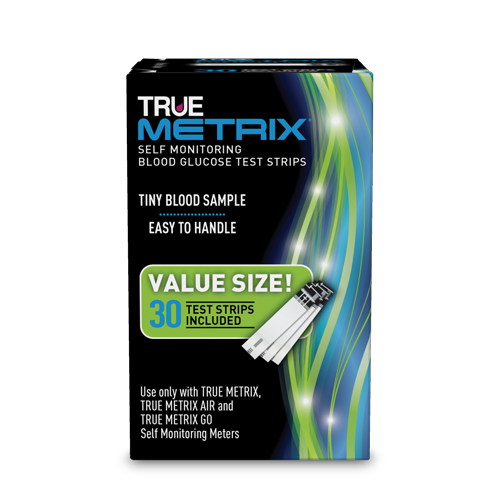 TRUE METRIX Blood Glucose Test Strips - 30/bx