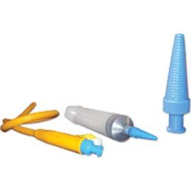 Addto Inc Catheter/Syringe Adapter 11/32" L, 1/8" to 3/8" O.D. - One each - Total Diabetes Supply
