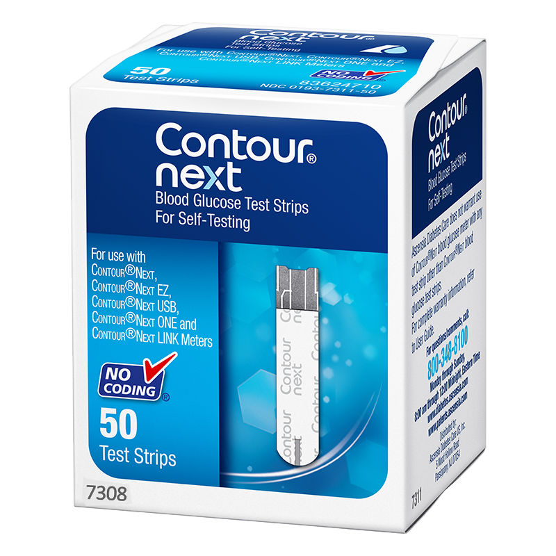 Bayer Contour Next Blood Glucose Test Strips 50ct