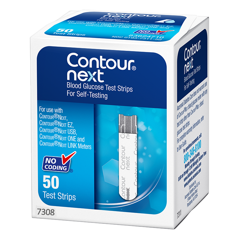active forward Contour NEXT GEN Glucose Monitor Kit - Blood Sugar Test Kit  with 50 Contour Next Blood Glucose Test Strips & 50 Lancets for Diabetes