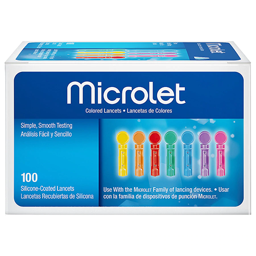 Bayer Microlet Lancets 28G - 100 ct.