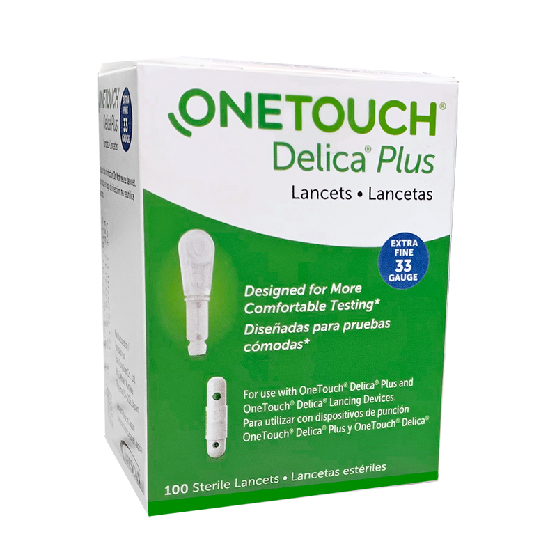 OneTouch Delica Plus Lancets 33G - 100 ct.