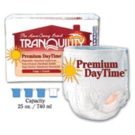 Tranquility Premium DayTime Adult Disposable Absorbent Underwear, Latex-Free Medium (34"- 48", 120 - 175 lb) - One pkg 18 each - Total Diabetes Supply
