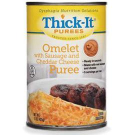 Kent Precision Foods Group Thick-It Omelet with Sausage and Cheddar Cheese Puree 15 oz - Total Diabetes Supply
