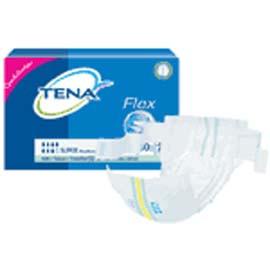 TENA Flex Super Brief Size 16 33 to 50 Waist Size  One pkg of 30 each