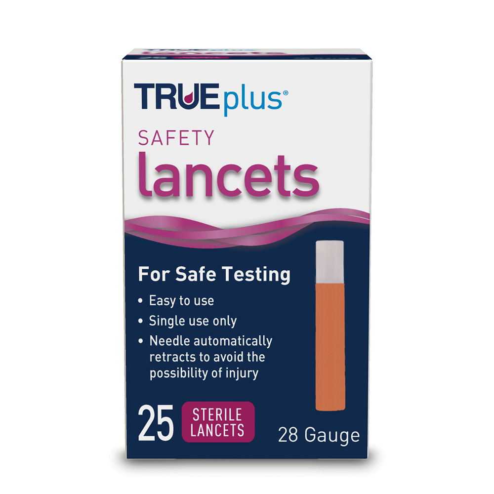 TRUEplus® Safety Lancets 28G - 25 ct. (100% off)