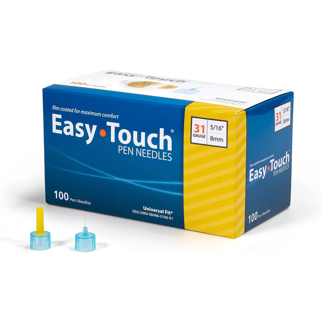ゆゆ EasyTouch 31 Gauge Insulin Pen Needles 5/16