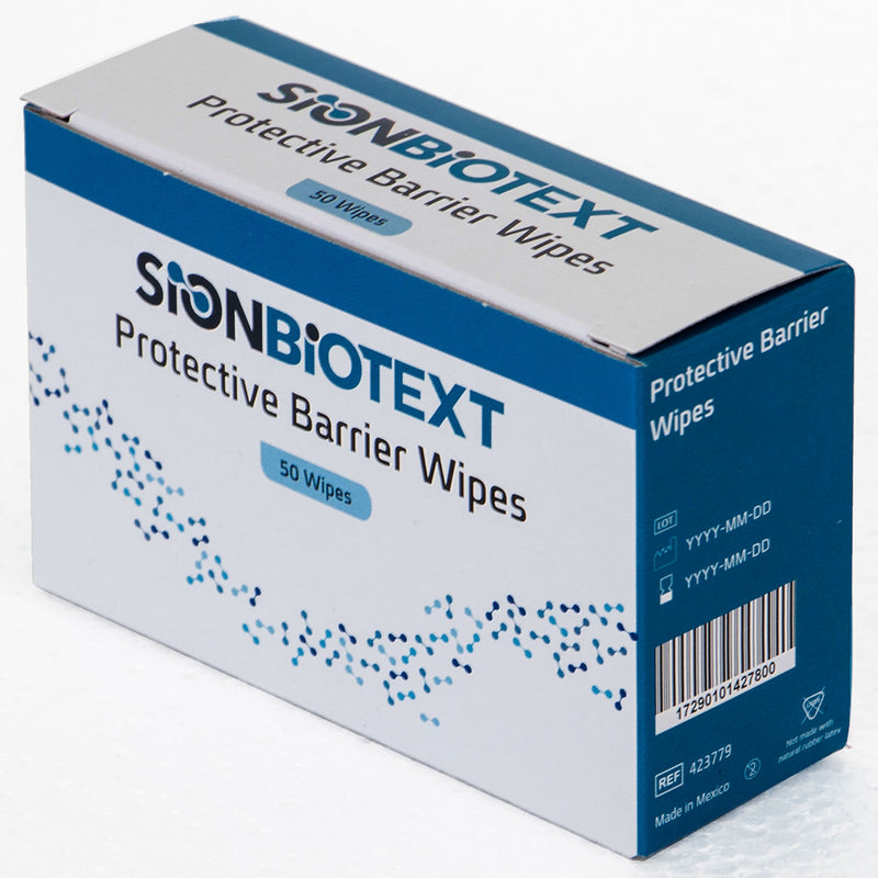 Sion Biotext Protective Barrier Wipes - 50 Per Box - replaces AllKare Item