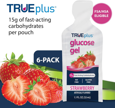TRUEplus Glucose Gel - Strawberry 1.1oz
