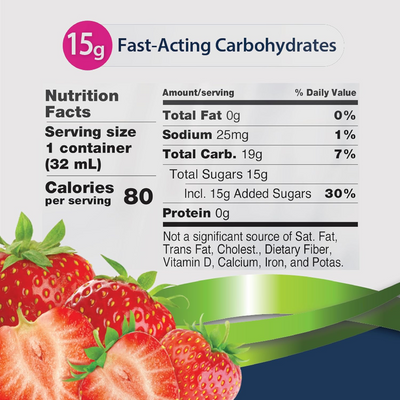 TRUEplus Glucose Gel - Strawberry 1.1oz