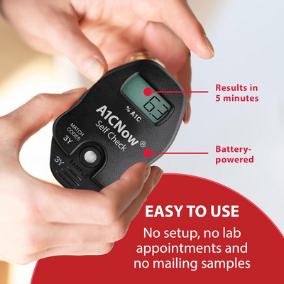 TRUEplus A1CNow Self Check Test System - 2 Count Test Kit