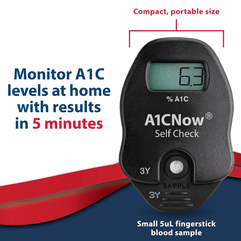 TRUEplus A1CNow Self Check Test System - 2 Count Test Kit