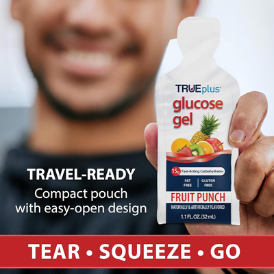TRUEplus Glucose Gel - Fruit Punch 1.1oz
