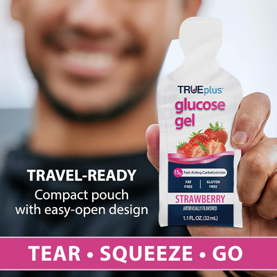 TRUEplus Glucose Gel - Strawberry 1.1oz