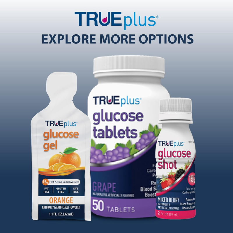 TRUEplus Glucose Gel - Fruit Punch 1.1oz