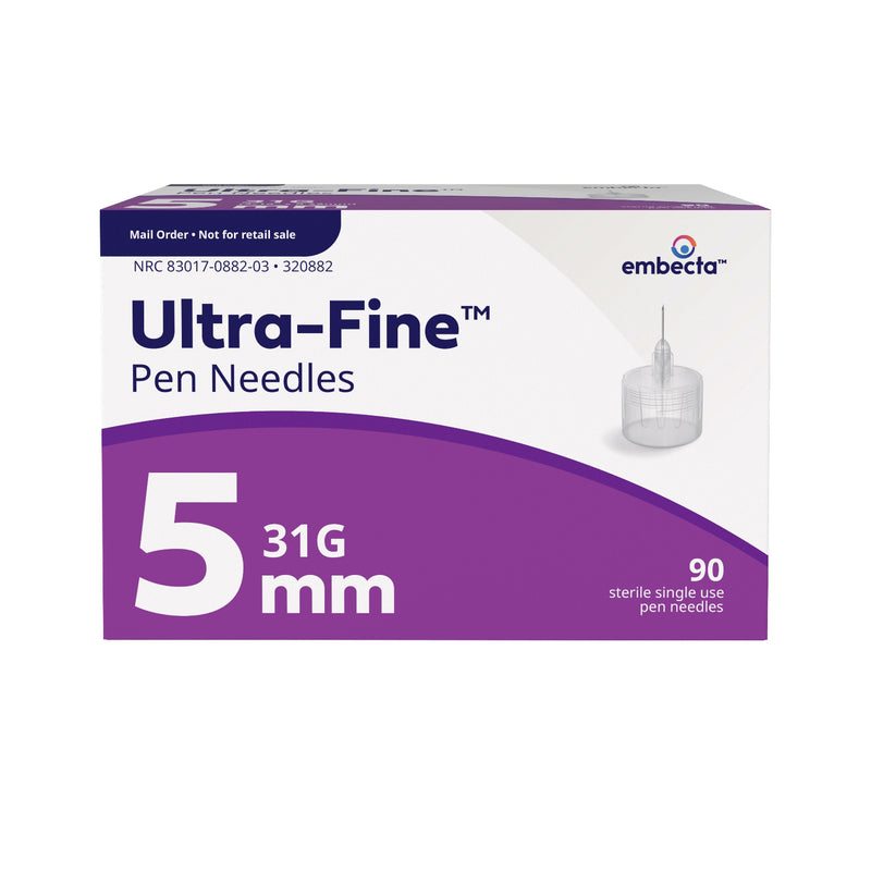 Ultra-Fine III Mini Pen Needles - 31G 3/16" - BX 90