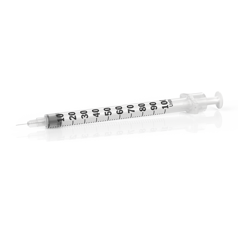 BD Embecta Ultra-Fine Insulin Syringes 31G 1cc 6mm - 90ct (formerly BD)