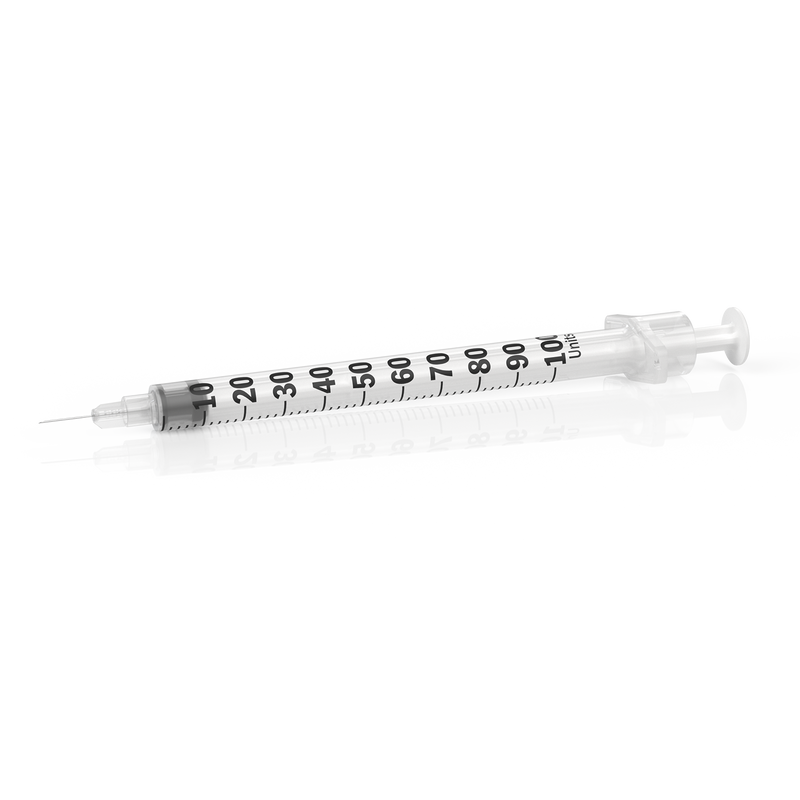 BD Embecta Ultra-Fine II Short Needle Insulin Syringe - 31G 1cc 5/16" - BX 90