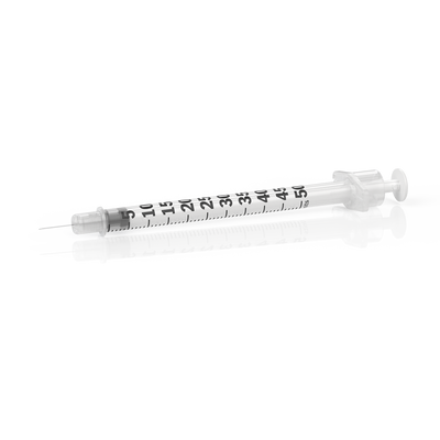 BD Embecta Insulin Syringes Ultra-Fine II Short Needle - 31G 1/2cc 5/16" - BX 90 (formerly BD)