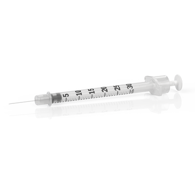 BD Embecta Insulin Syringes Ultra Fine Needle - 30G 3/10cc 1/2" - BX 100 (formerly BD)