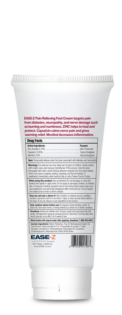 EASE-Z Diabetics Pain Relieving Foot Cream