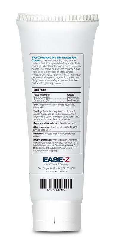 EASE-Z Diabetics Dry Skin Therapy Foot Cream