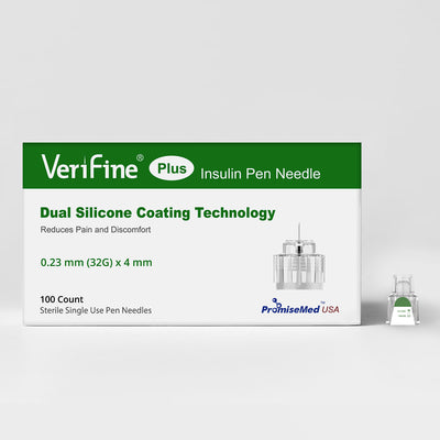 Verifine Plus Pen Needles - 4mm x 32G (5/32") - Box 100