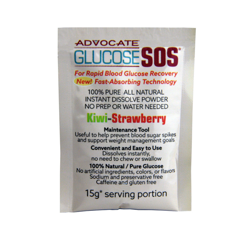 Glucose SOS Rapid Glucose Recovery - Kiwi-Strawberry - 6/pack