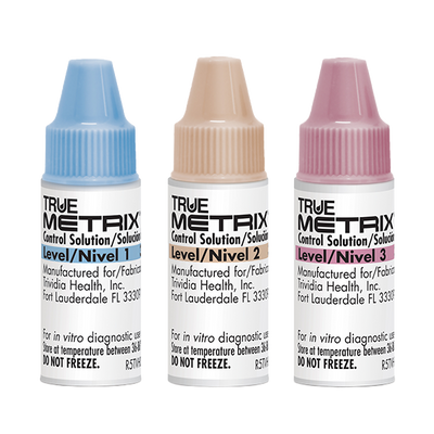 TRUE METRIX Control Solution - Levels 1, 2, 3 + Log Book