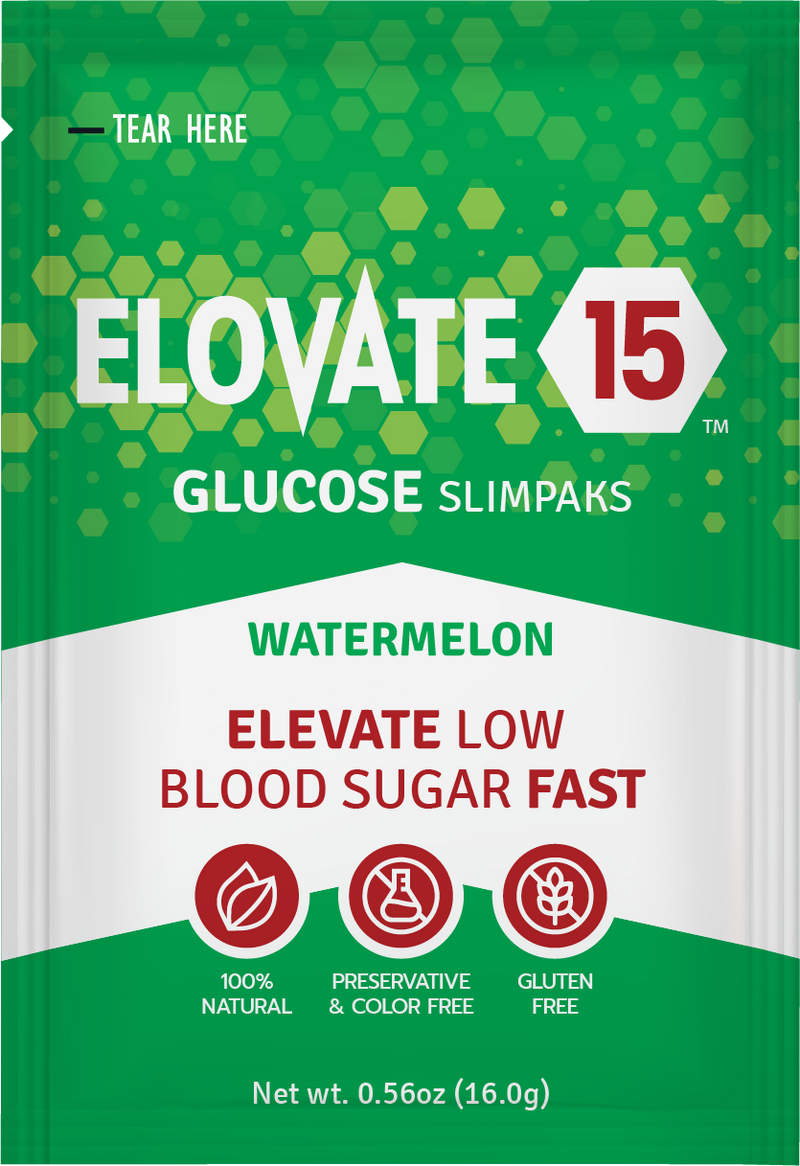 Elovate 15 Glucose SlimPaks - Fruit Variety Flavor - 12 Pack