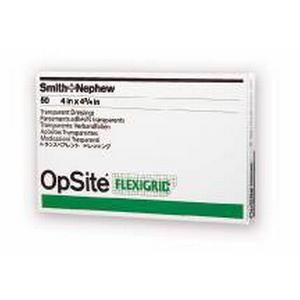 Smith and Nephew OPSITE Flexigrid Transparent Adhesive Film Dressing 4" x 4-3/4"-REPLACES 5466024630