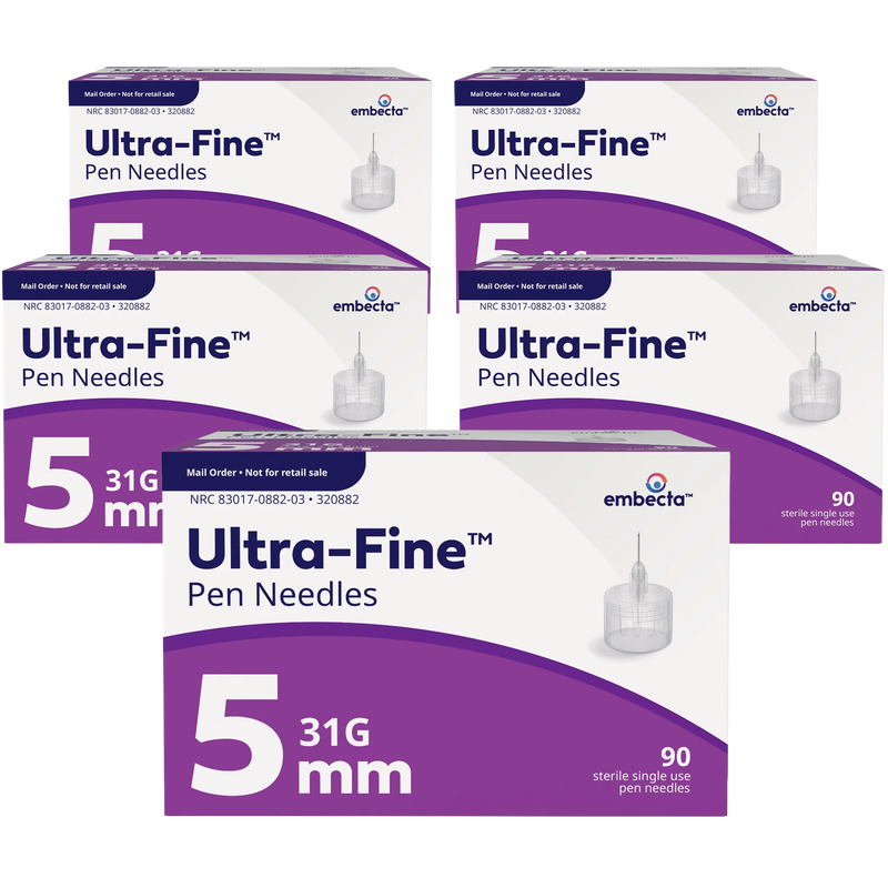 Ultra-Fine III Mini Pen Needles - 31G - 3/16