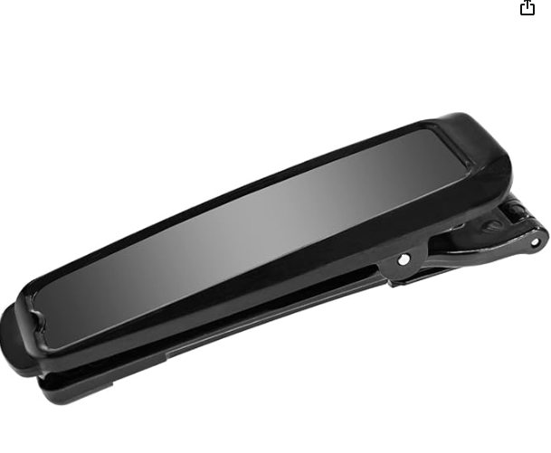 MiniMed™ Slim Belt Insulin Pump Clip With Hinge, Series: Classic, For Use With: Silicone Skins, MiniMed™ 770G, 670G and 630G Insulin Pumps replaces Paradigm 5 and 7 Series Pump Clip With Hinge, Clear, Lock Feature