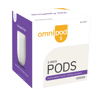 OmniPod 5 Pods - Pack of 5