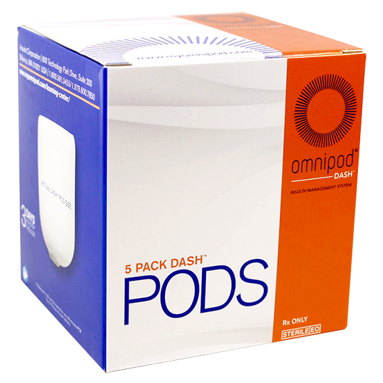 OmniPod DASH Pods - Pack of 5