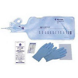 Coloplast Self-Cath Unisex Closed System Intermittent Catheter with Insertion Supplies 12Fr, 16&