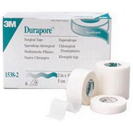 3M Durapore Tape 3in x 10yd White 