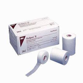 3M Medipore H Soft Cloth Surgical Tape 1 in x 10 yd Roll 